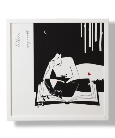 Lettura / Specchio - Poster W