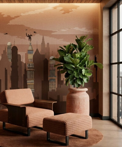 Kong in the city _red